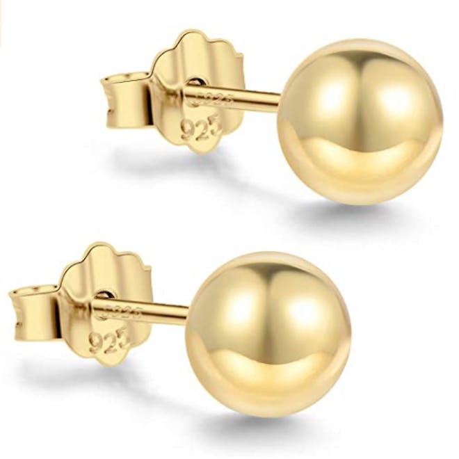 CUTEFEEL Ball Stud Earrings 