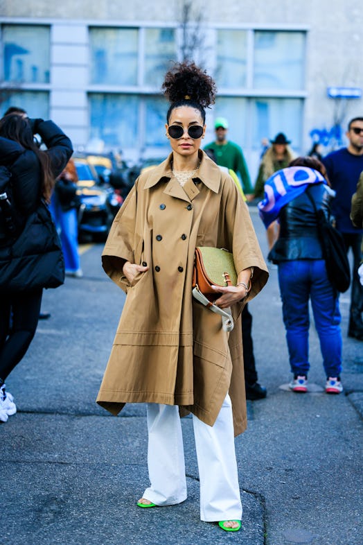 Milan Fashion Week Fall/Winter 2022 street style