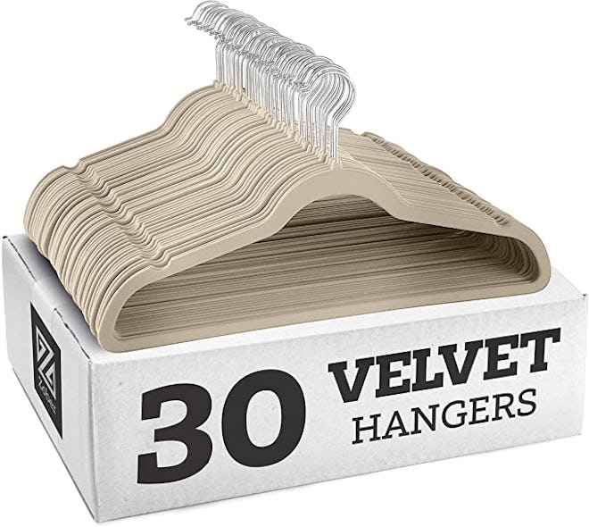 ZOBER Non-Slip Velvet Hangers