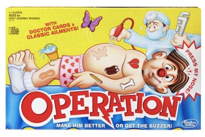 Operation is a great board game for 5-year-olds