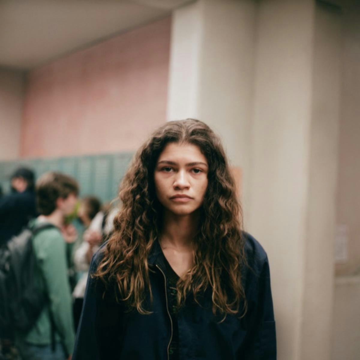 Zendaya as Rue Bennet in Euphoria