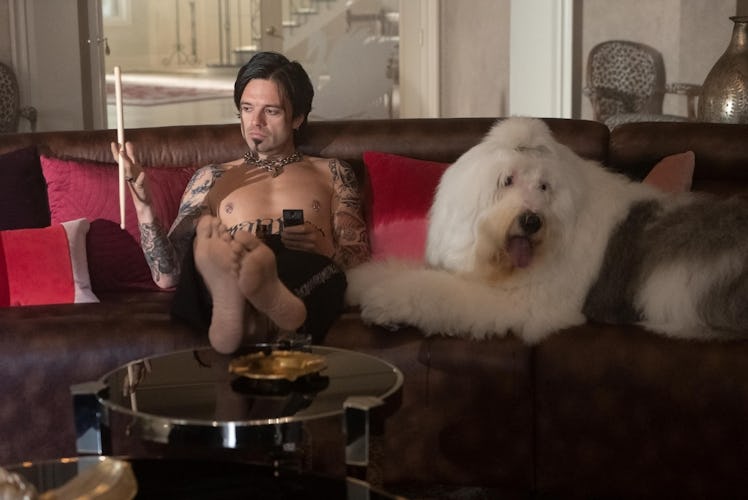 Tommy (Sebastian Stan) in Pam and Tommy