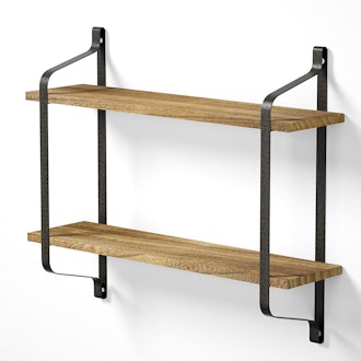 Love-KANKEI Rustic Wall Mounted Floating Shelves