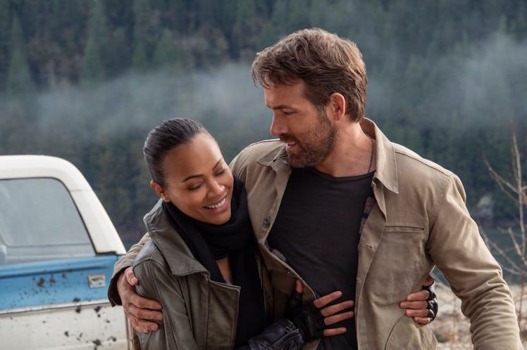 Zoe Saldana and Ryan Reynolds are two of the A-listers coming to Netflix in 2022