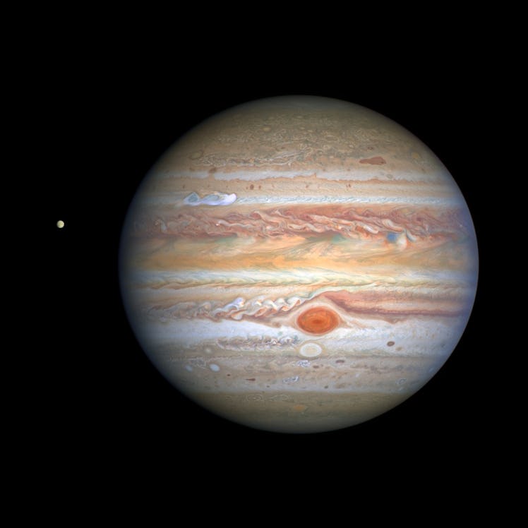 jupiter with europa off to the left