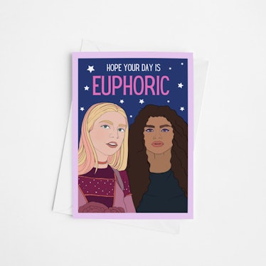 Euphoric ’Happy‘ Birthday Card 