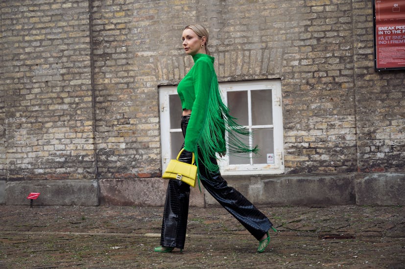 Justyna Czerniak  at Copenhagen Fashion Week Fall/Winter 2022 Street Style
