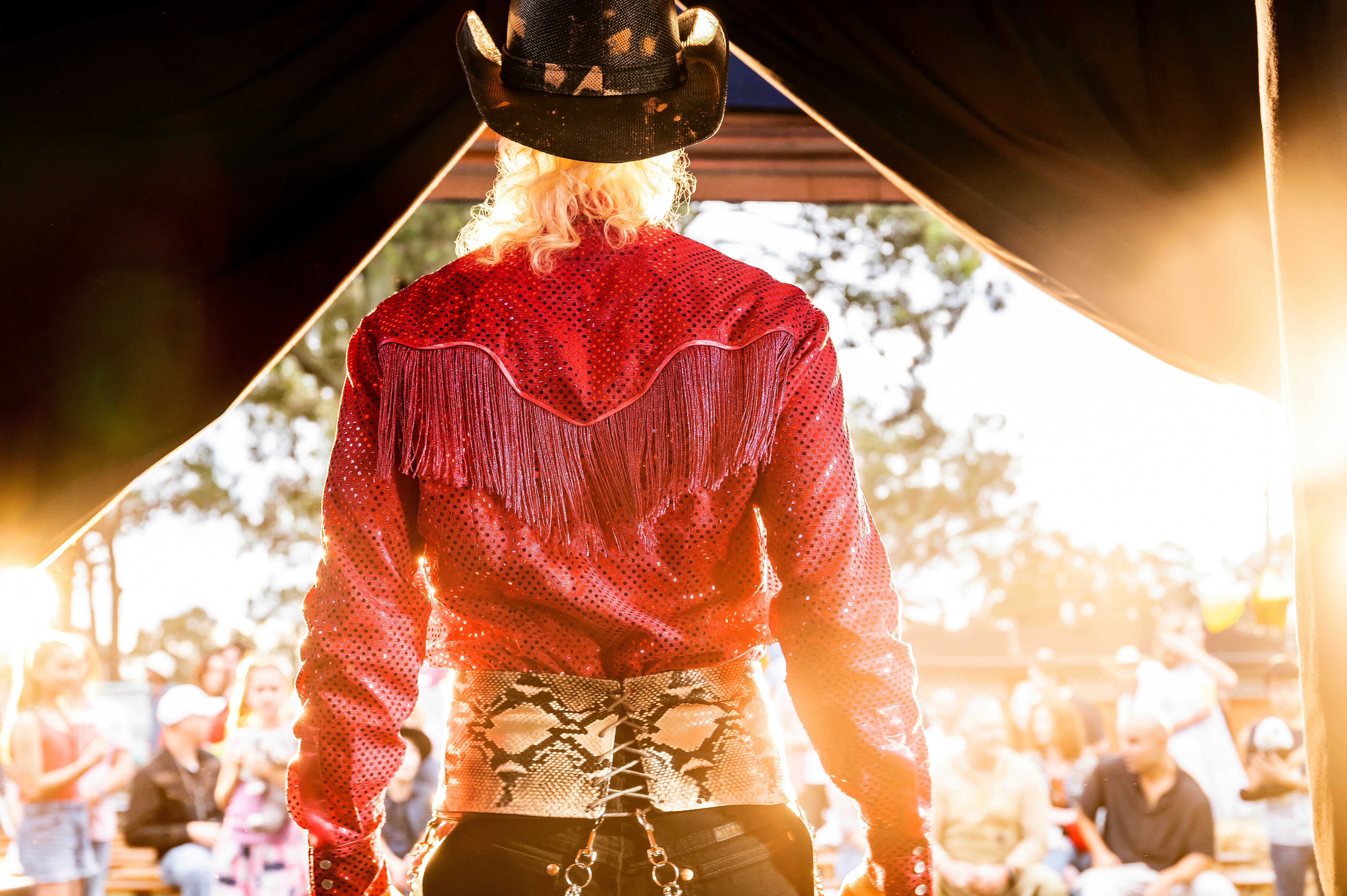 John Cameron Mitchell as Joe Exotic in Joe vs Carole