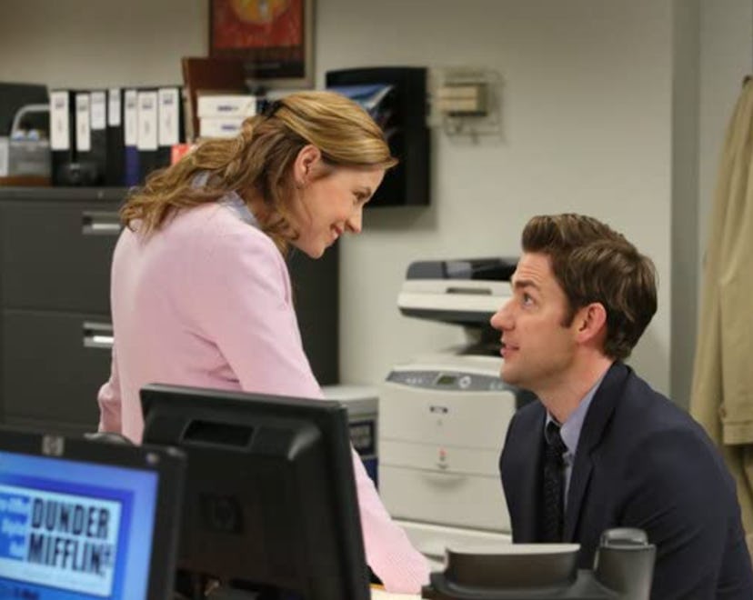 Many of The Office quotes about love involve Jim and Pam.