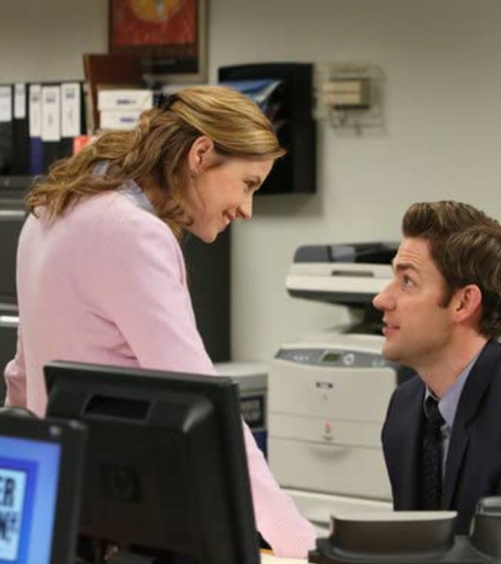 Many of The Office quotes about love involve Jim and Pam.
