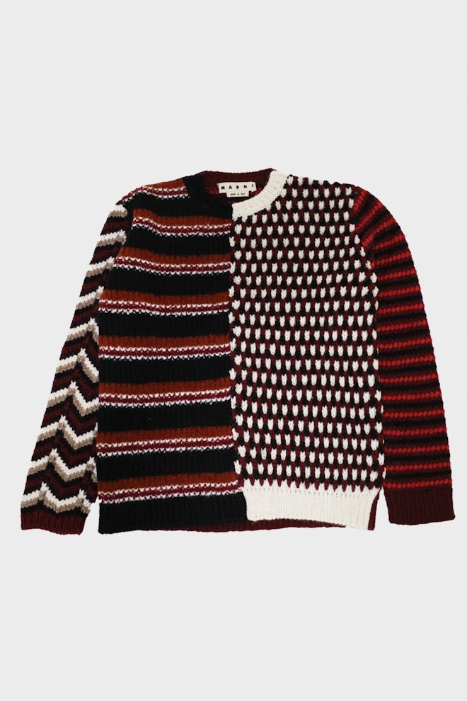 Marni Crew Neck Long Sleeve Sweater