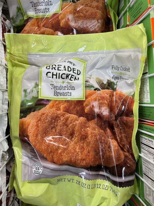 Breaded Chicken Tenderloin Breasts from Trader Joe's