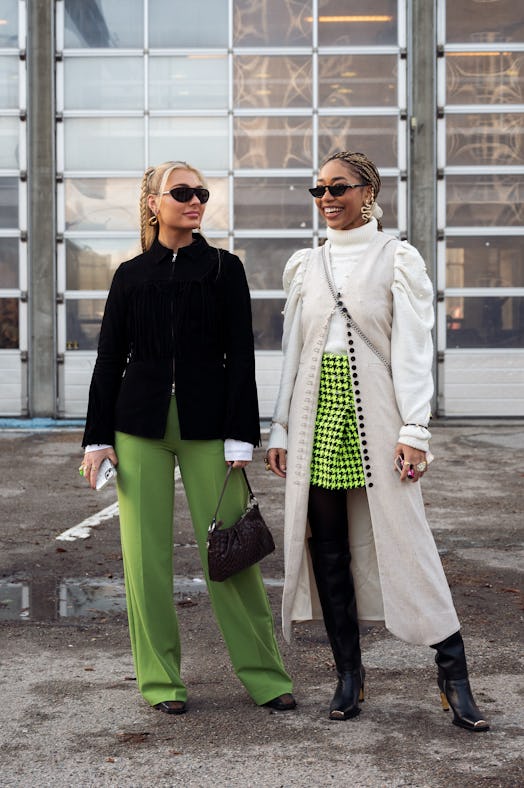 Maria Wos and Petra Henriette Rufi Copenhagen Fashion Week Fall/Winter 2022 Street Style