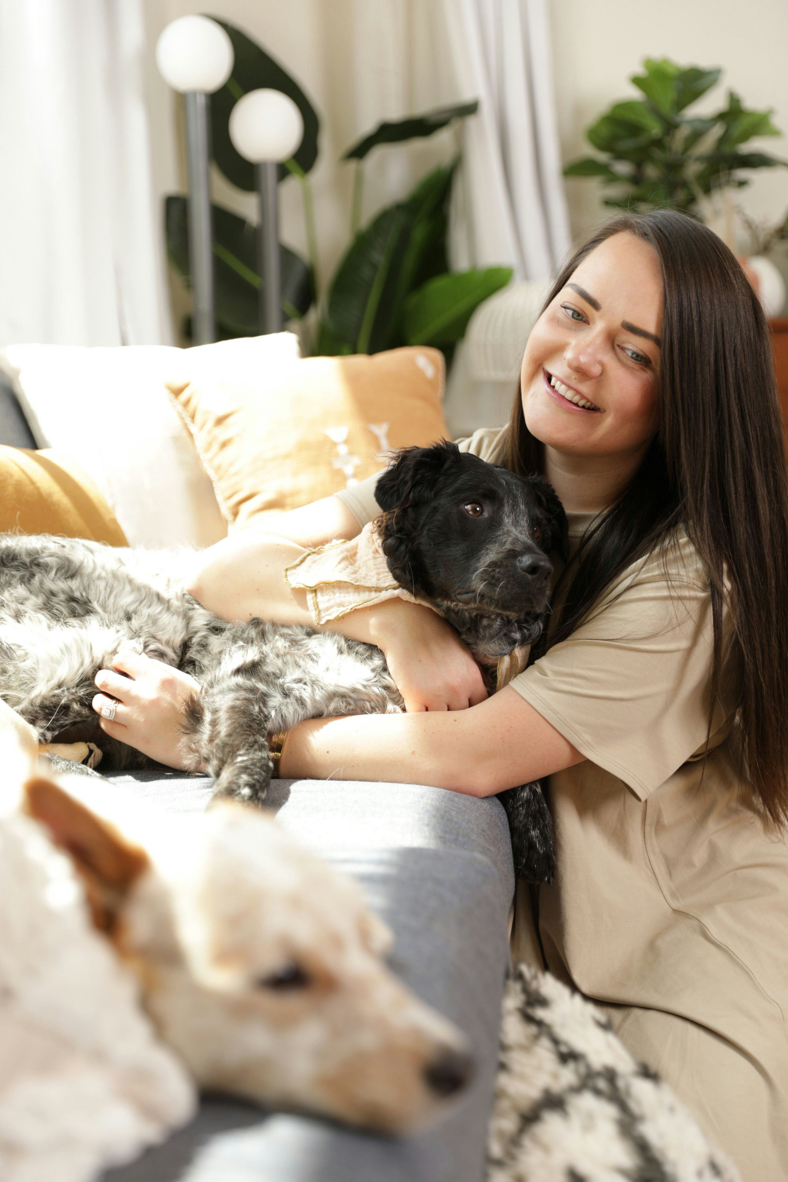 Wag critic Liz Giorgi and her dog Fran