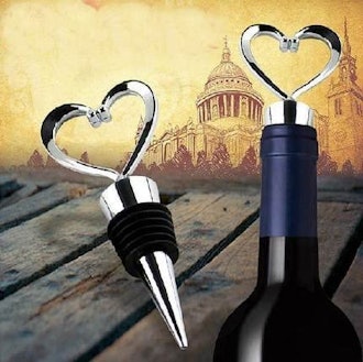 Haawooky Heart-Shaped Bottle Stoppers (Set of 3)