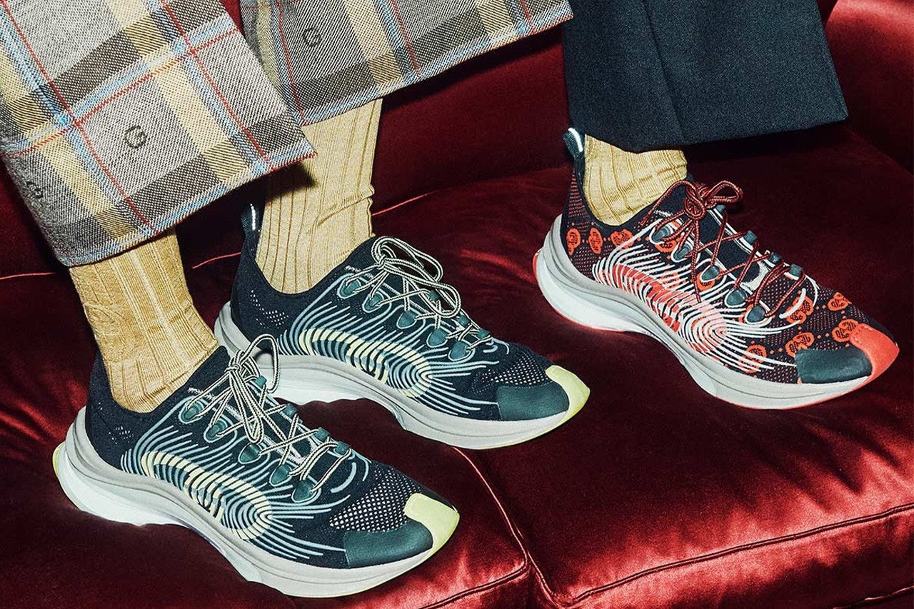 gucci running sneakers