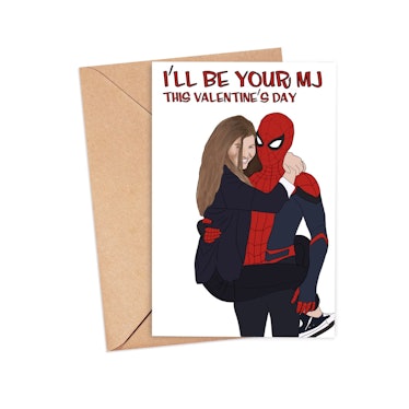 Spider-Man Valentine's Day Card