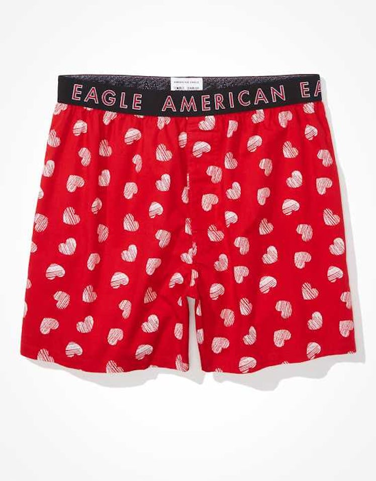 AEO Chalk Hearts Stretch Boxer Short