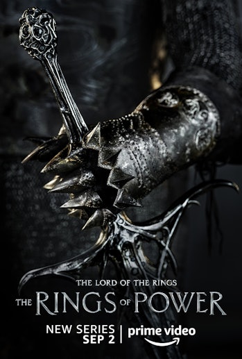 Amazon's most villainous character poster for The Lord of the Rings: The Rings of Power