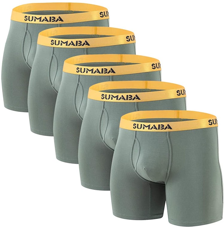 Sumaba Bamboo Boxer Briefs (5-Pack)
