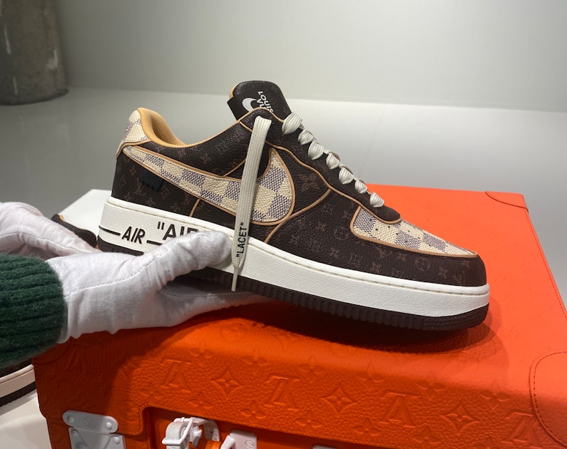 Sotheby's Auction 200 Pairs of Louis Vuitton x Nike 'Air Force 1