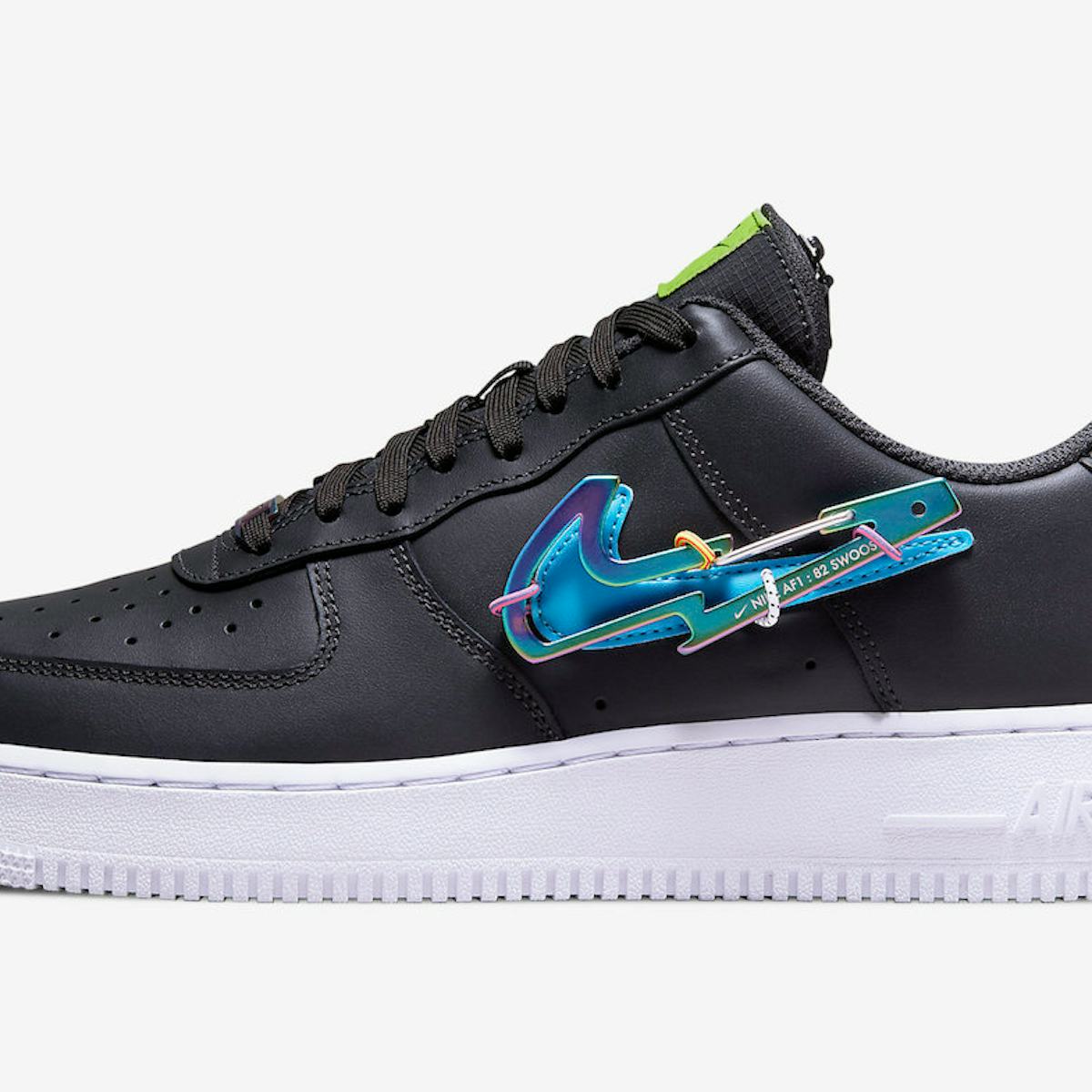 Air force ones with changeable swoosh shop