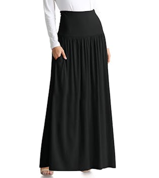Simlu Reg and Plus Size Maxi Skirt