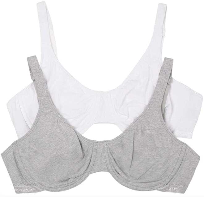 Fruit of the Loom Cotton Bra (2-Pack)