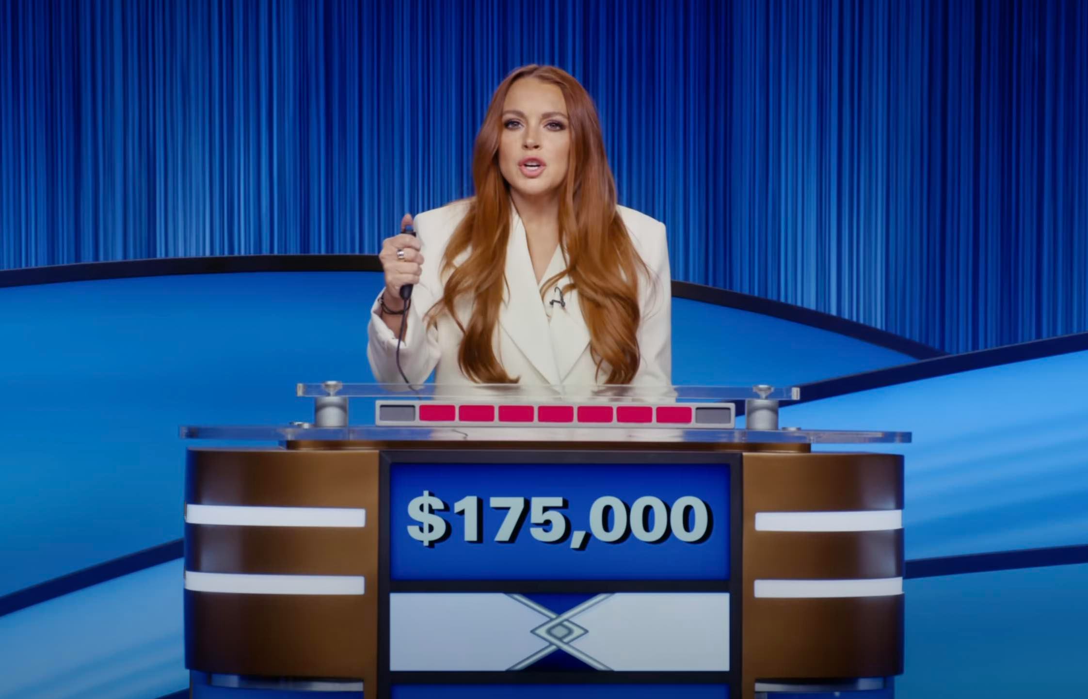 Lindsay Lohan's 2022 Super Bowl Commercial For Fitness Pokes Fun