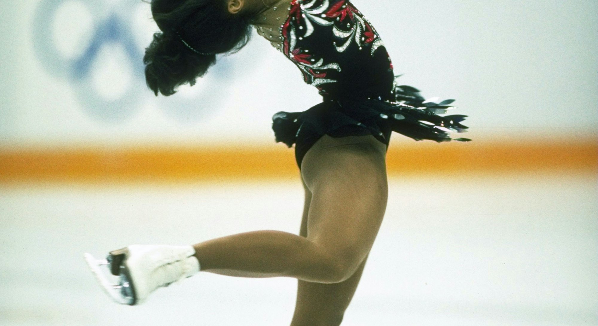 Debi Thomas at the winter olympics in 1988