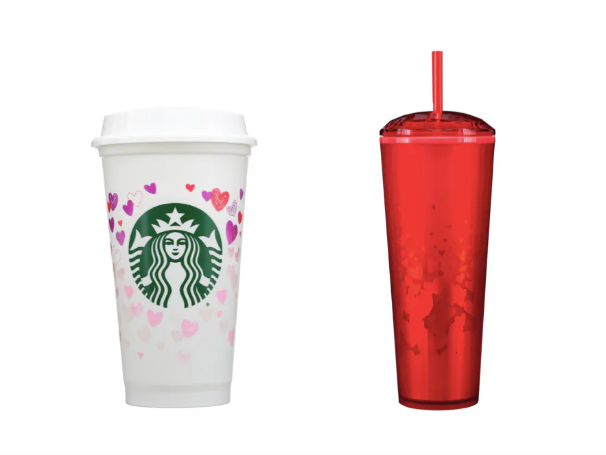 Starbucks’ Valentine’s Day 2022 Cups Are IG-Worthy Pinks & Reds