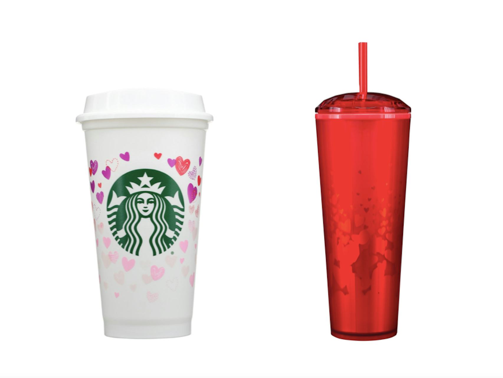 Starbucks' Valentine's Day 2022 Cups Are Adorable, Of Course