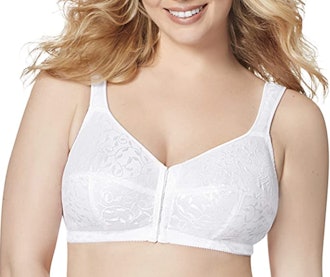 Just My Size Front Closure Wire-Free Bra