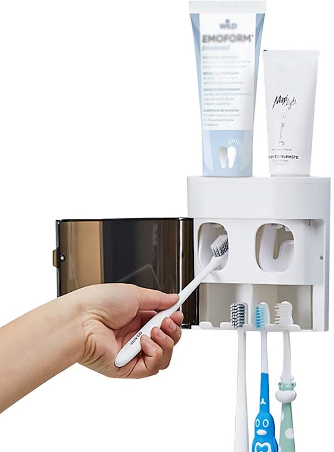 StAider Wall-Mounted Toothbrush Holder