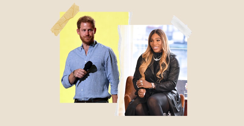 Prince Harry Is “Like A Coach” To Serena Williams, Apparently