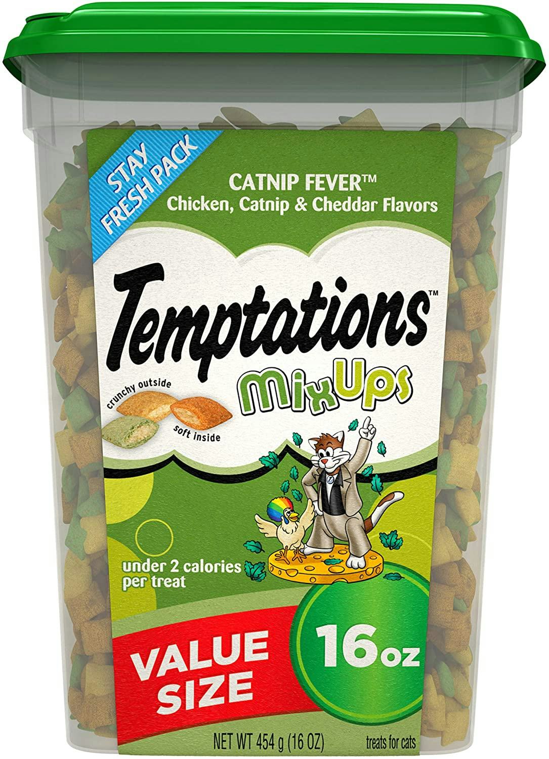 EMPTATIONS MixUps Crunchy and Soft Cat Treats