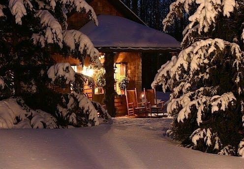 Romantic winter getaways