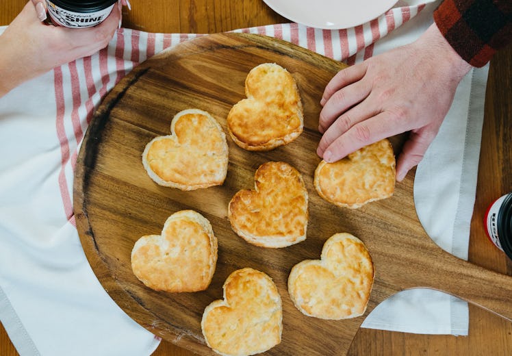 Hardee's heart-shaped biscuits for Valentine's Day 2022 spread the love.