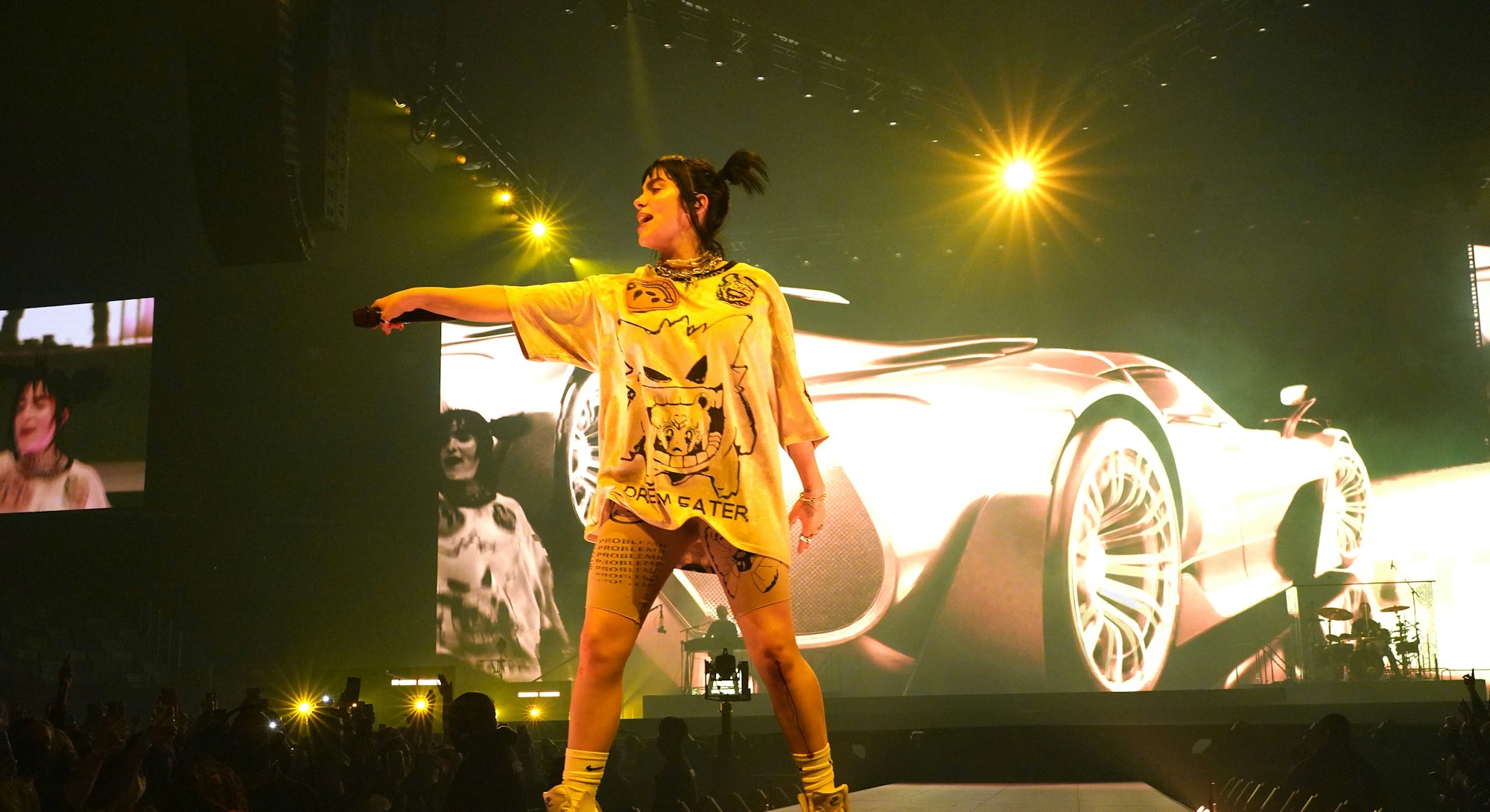 Billie Eilish's 'Happier than Ever' tour began Feb. 3. Photo via Getty Images for Live Nation