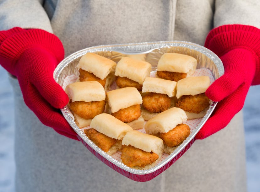 Chick-fil-A's heart-shaped nugget tray for 2022 is a romantic treat.