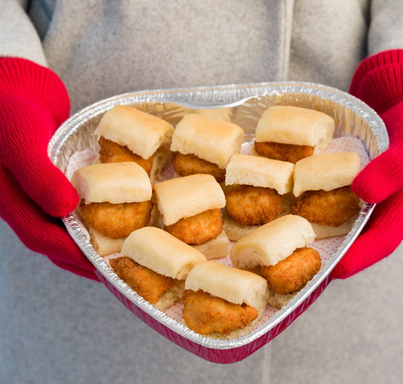 Chick-fil-A's heart-shaped nugget tray for 2022 is a romantic treat.