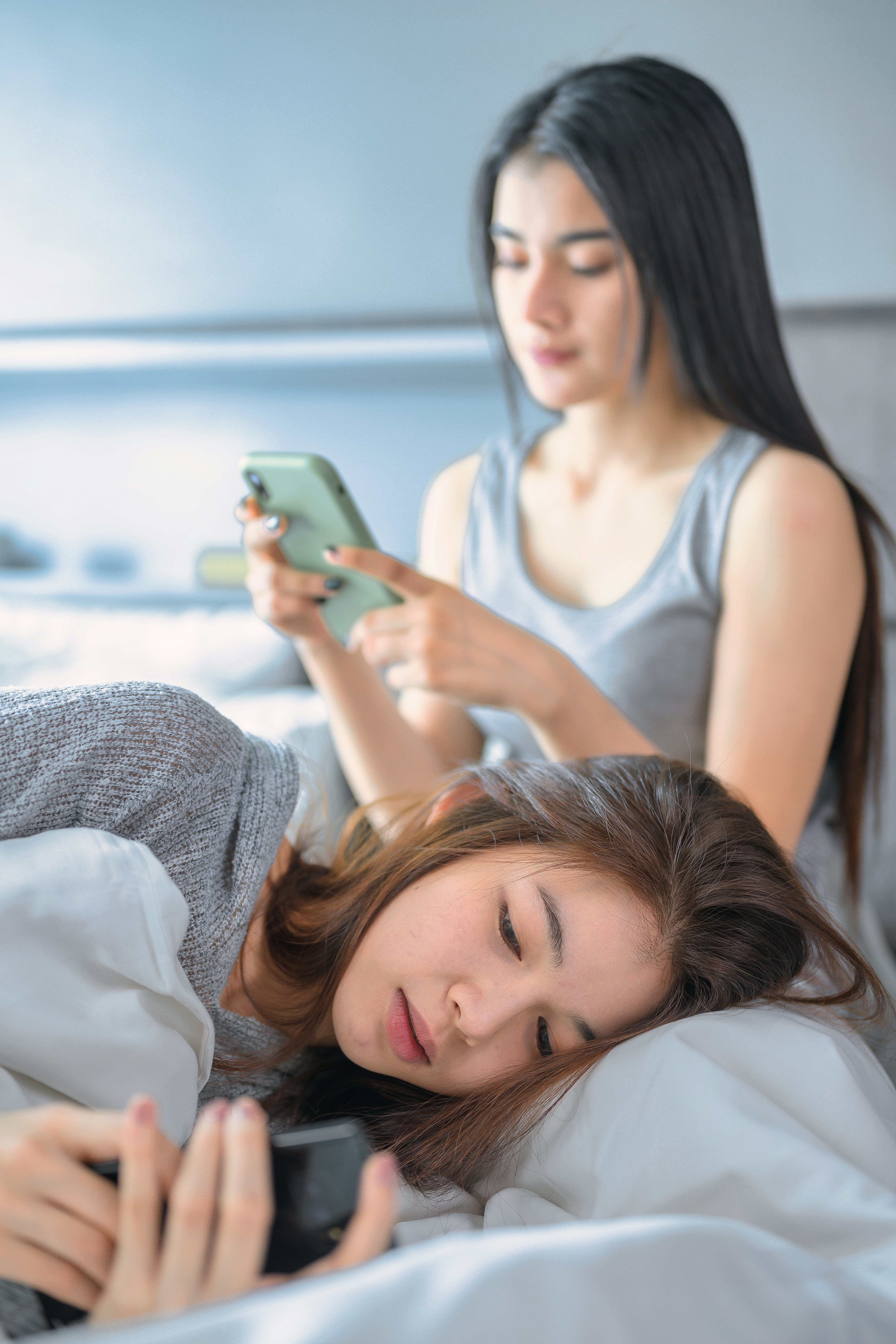 Young couple fighting on Valentine's Day 2022.