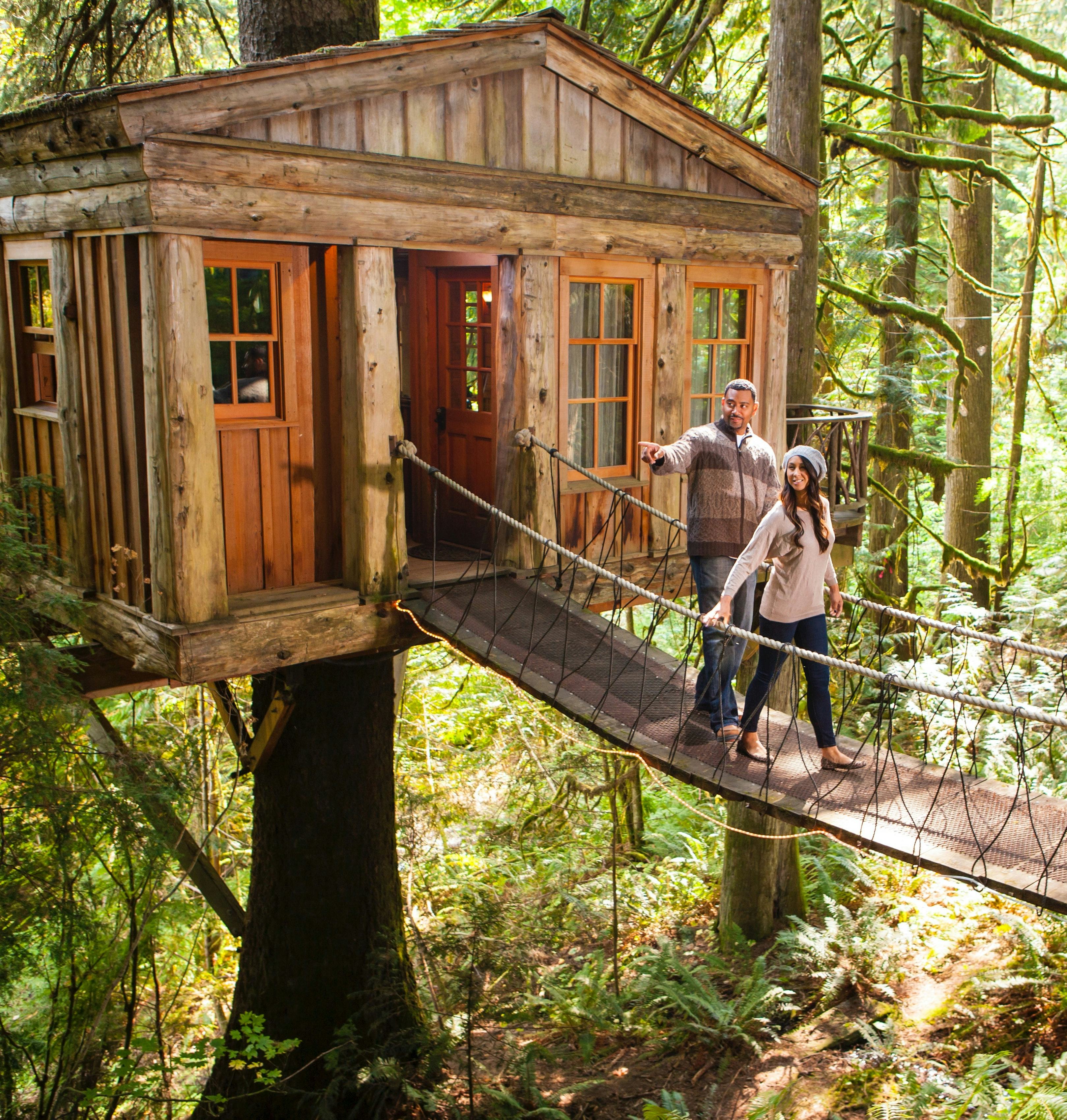 Your zodiac sign can help you determine which Airbnb you should rent, like this treehouse Airbnb.