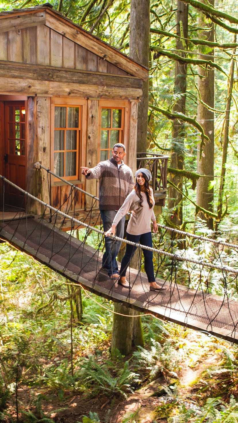 Your zodiac sign can help you determine which Airbnb you should rent, like this treehouse Airbnb.