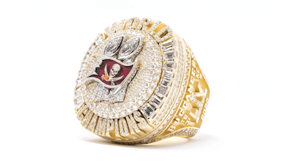 Buccaneers's Super bowl 2021 ring