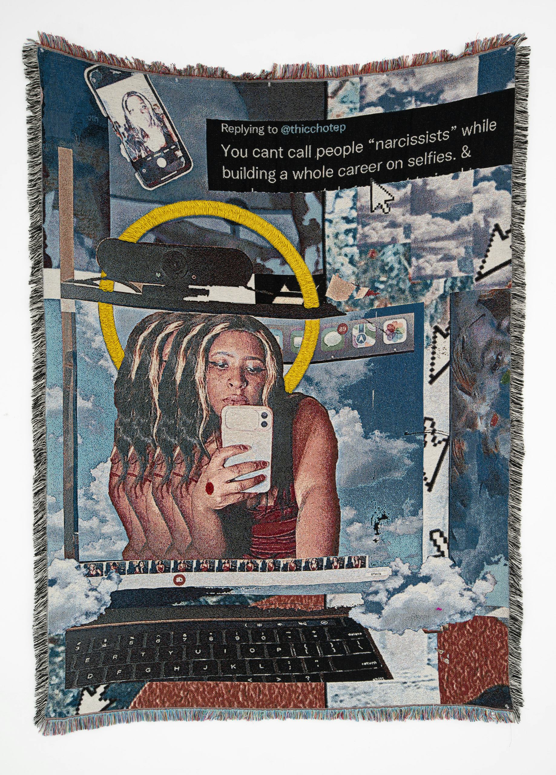 Meet Qualeasha Wood, the Artist Weaving Cyberculture Into Tapestries