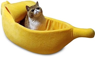 · Petgrow · Cute Banana Cat Bed House