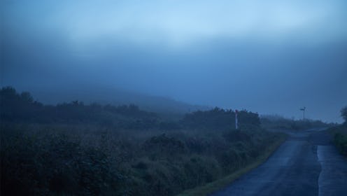 Landscape picture used as promotion for Sky TV series Murder in the Valleys