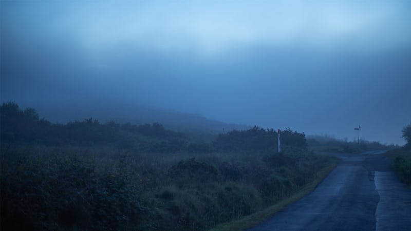 Landscape picture used as promotion for Sky TV series Murder in the Valleys