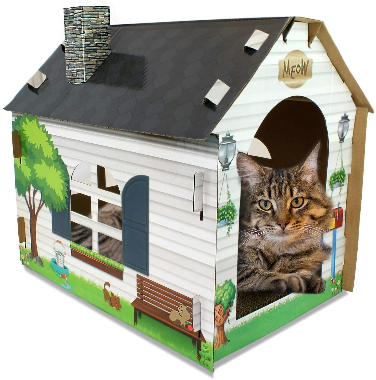 ASPCA Cat House &amp; Scratcher